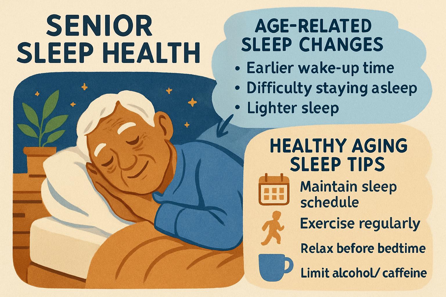 Woman practicing good sleep hygiene